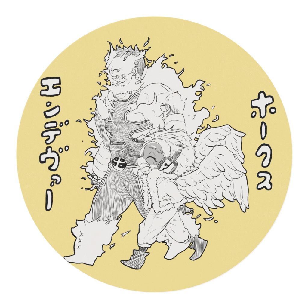 ヒロアカ 🔥🦅TOP2マスキングテープ