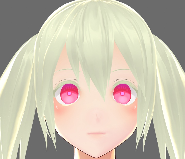 [Vroid用]8color simple eyes