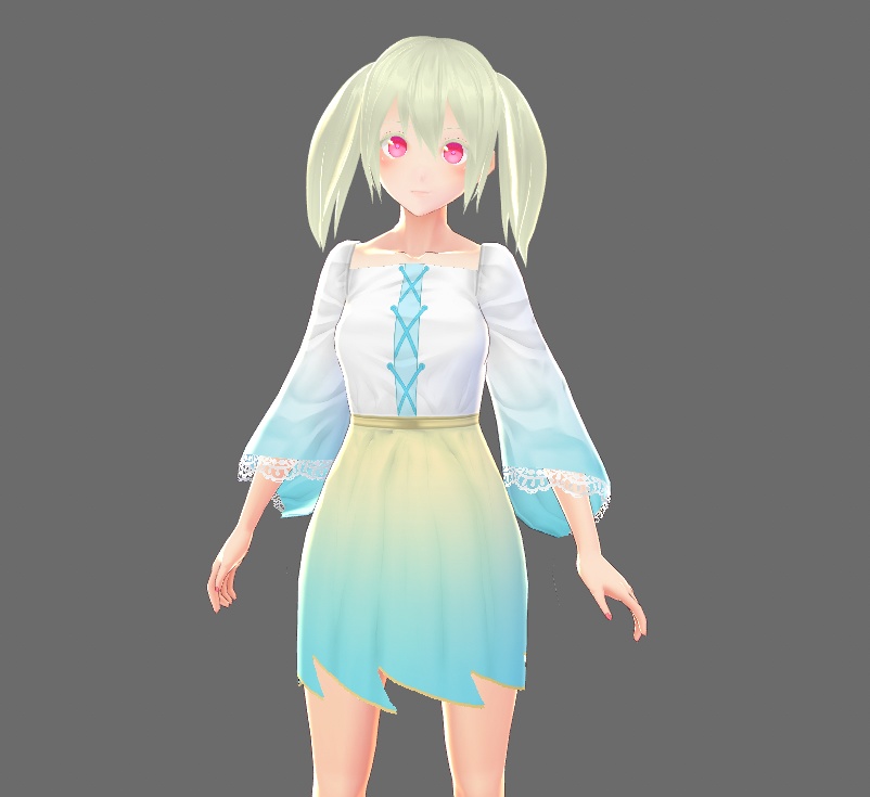 [Vroid用]Fairy dress