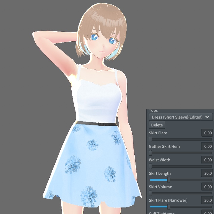 [Vroid用]summer dress
