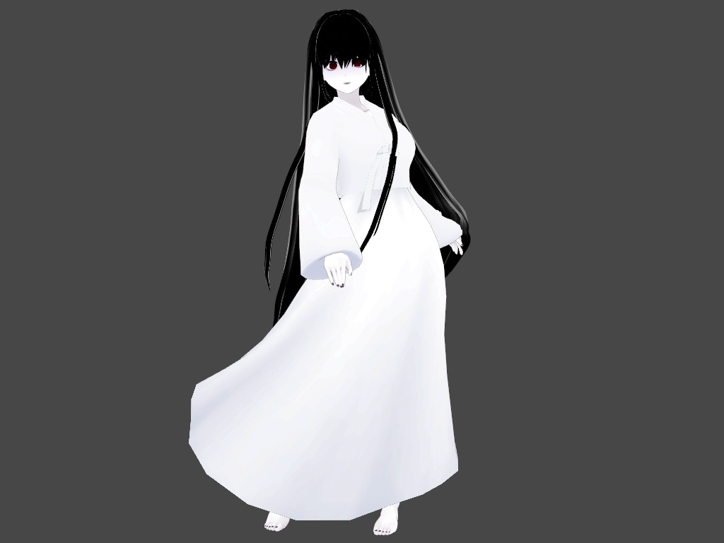 [Vroidモデル]Korean female ghost