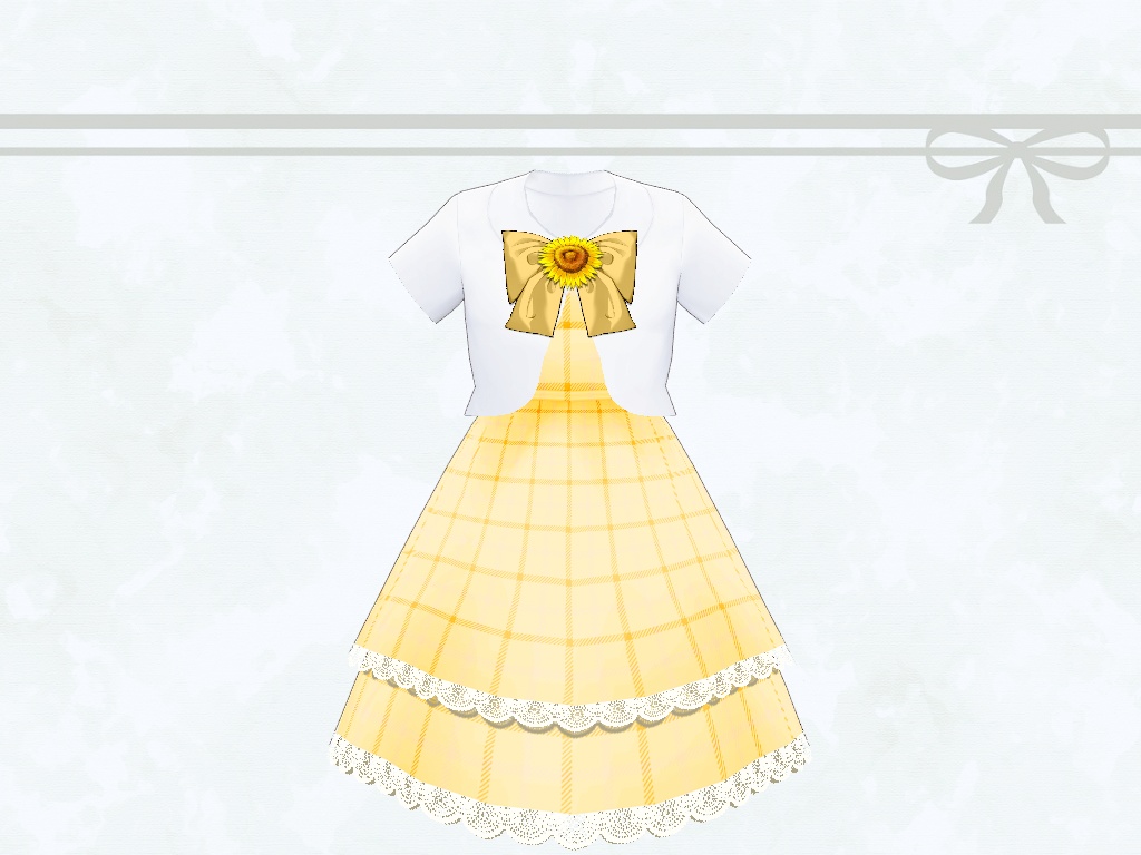 【正式版】Sunflower dress