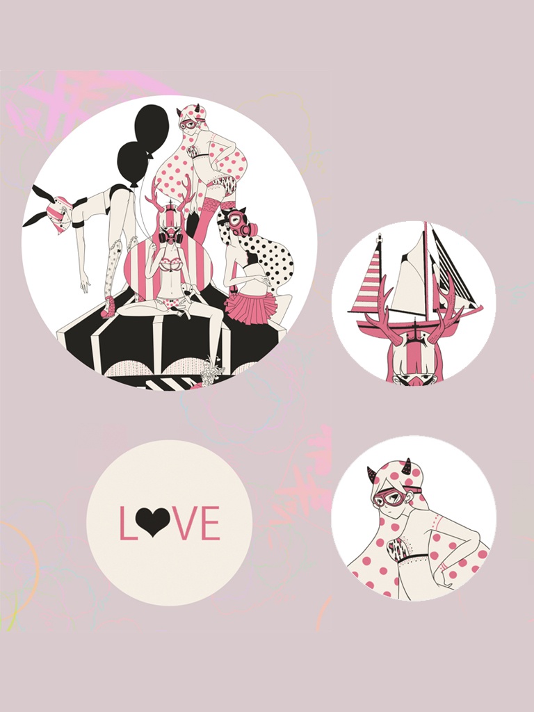 思春期シリーズ　缶バッチセット