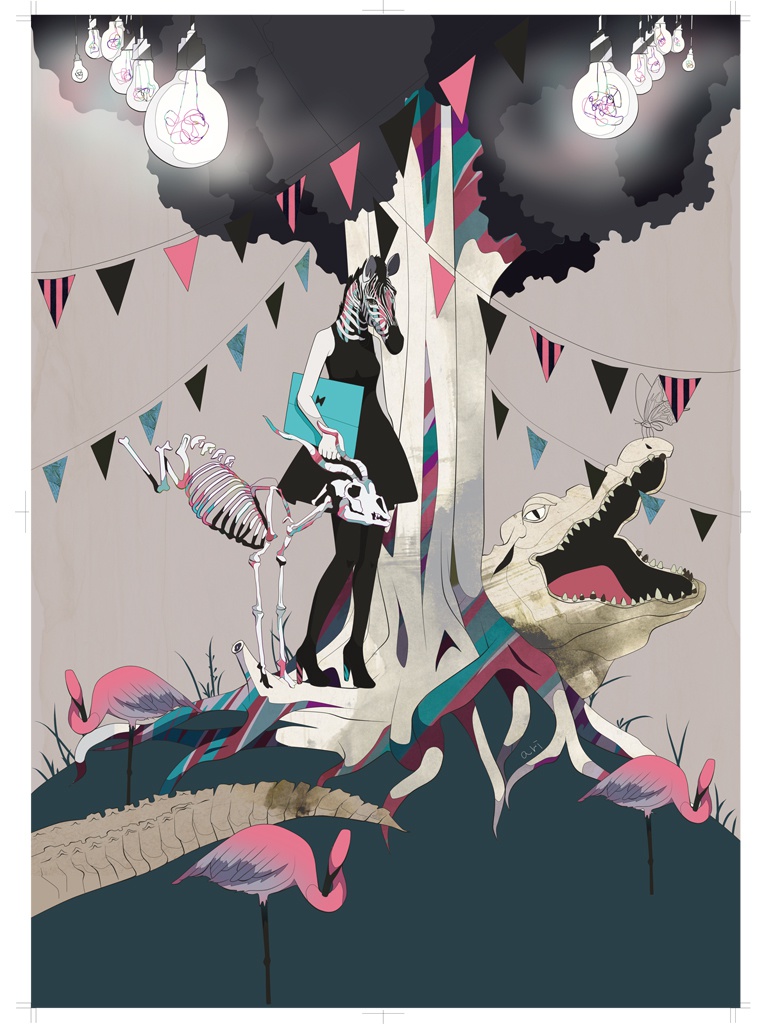 しまうまちゃん　A2ポスター