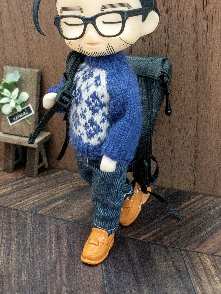 【受注生産】アーガイルセーター