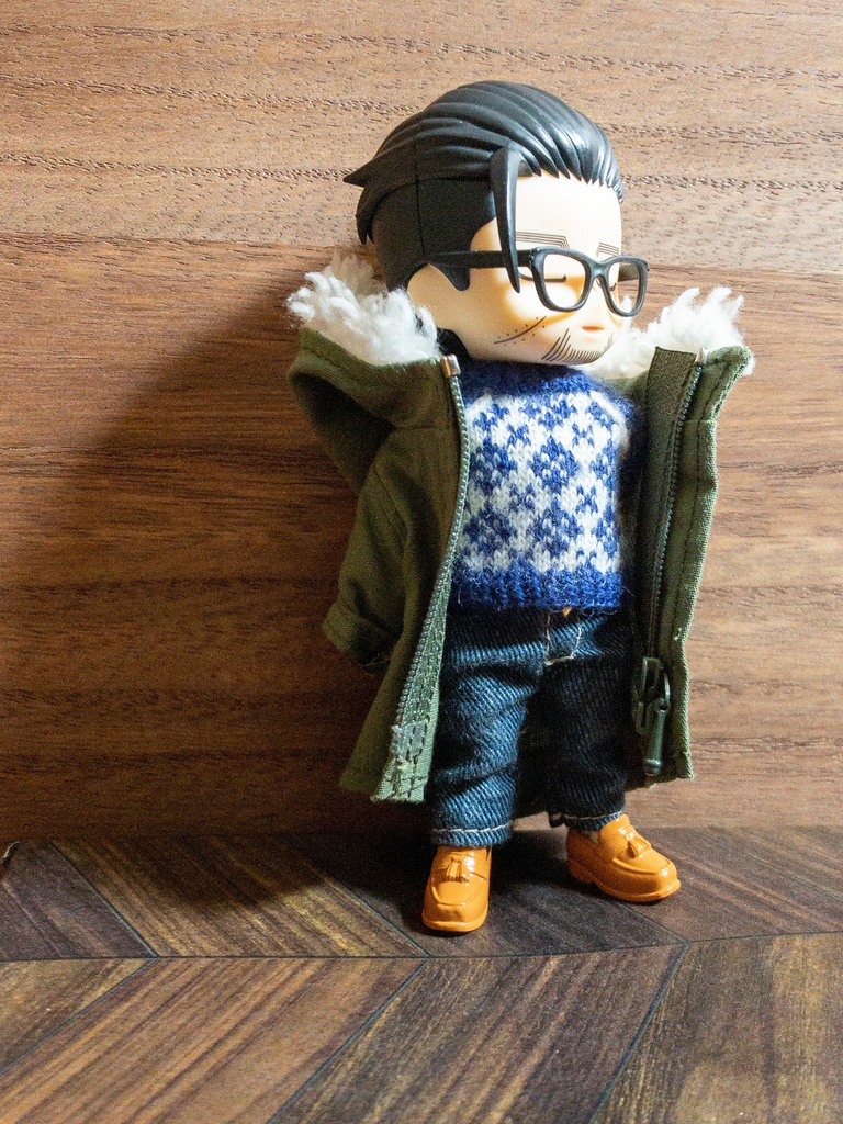 【受注生産】アーガイルセーター