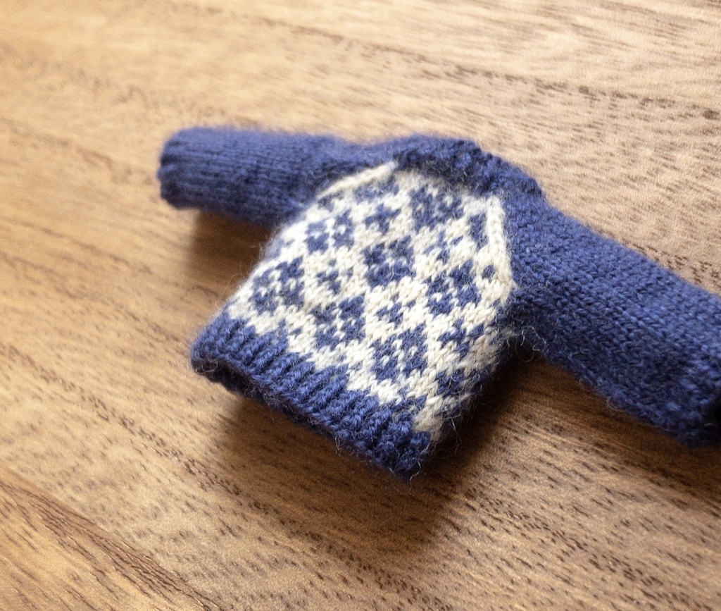 【受注生産】アーガイルセーター