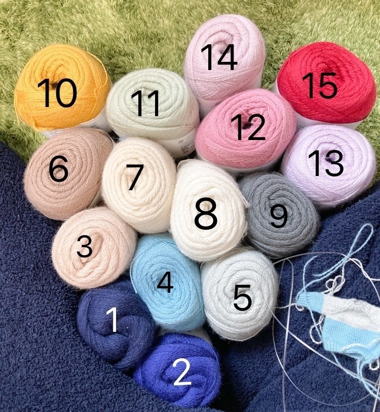 【受注生産】アーガイルセーター