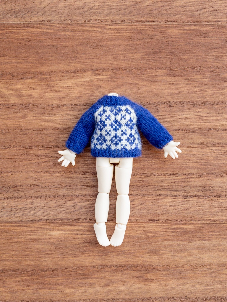 【受注生産】アーガイルセーター