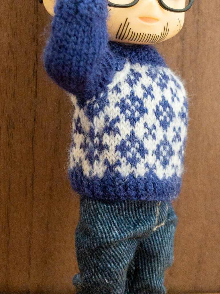 【受注生産】アーガイルセーター