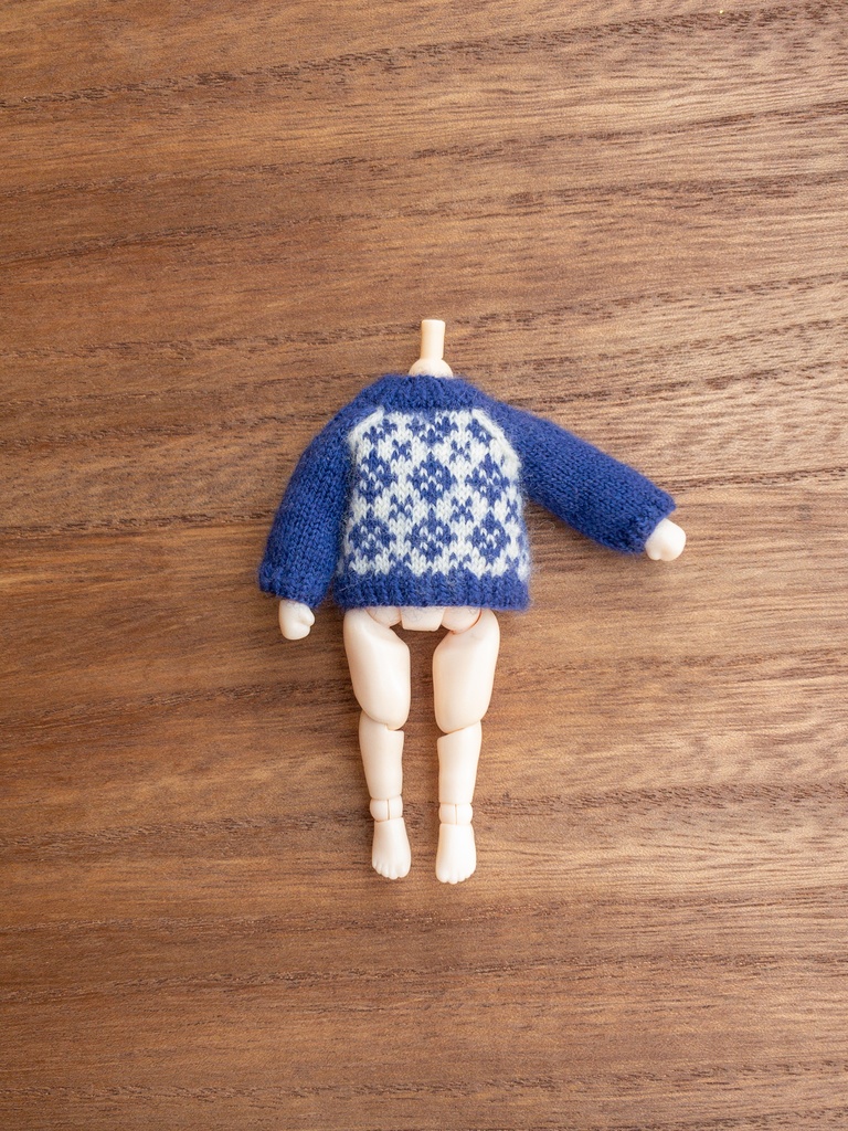 【受注生産】アーガイルセーター