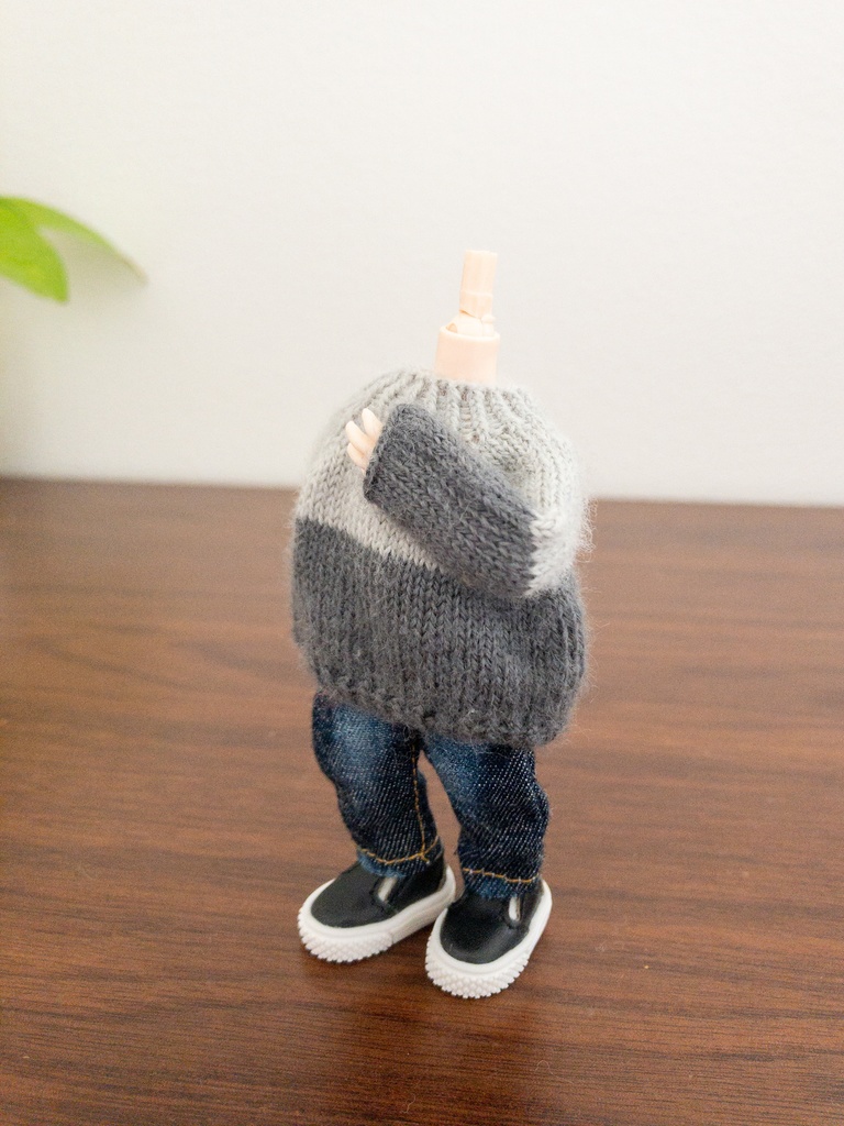 ゆったりバイカラーセーター(2024ver)