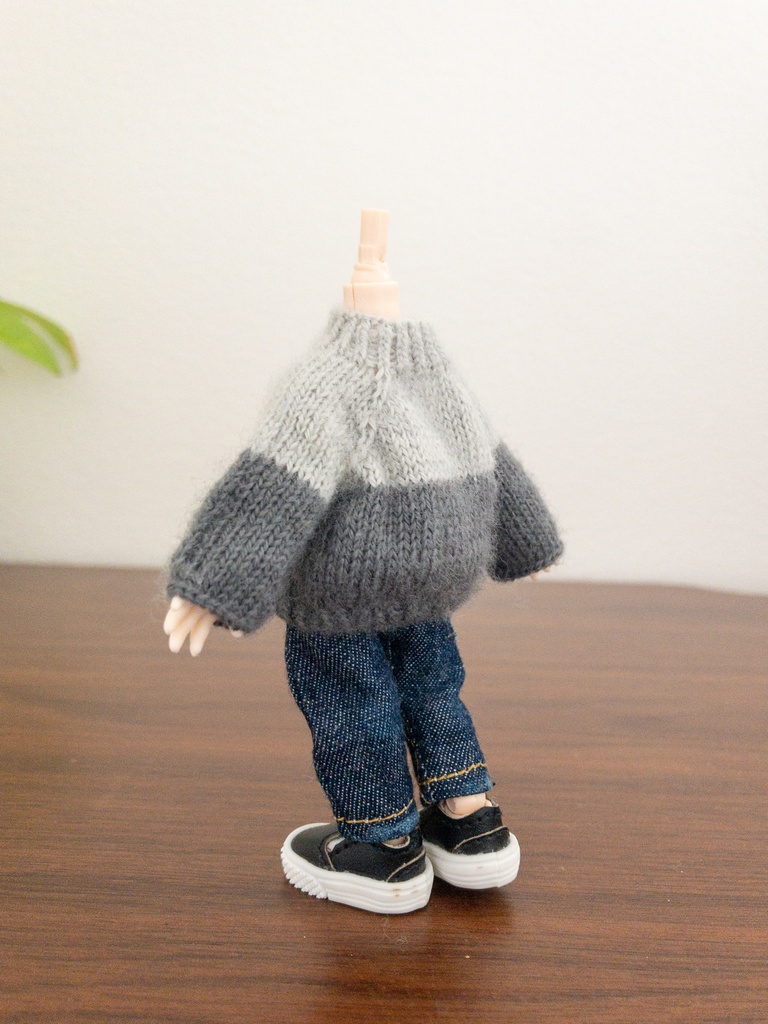 ゆったりバイカラーセーター(2024ver)