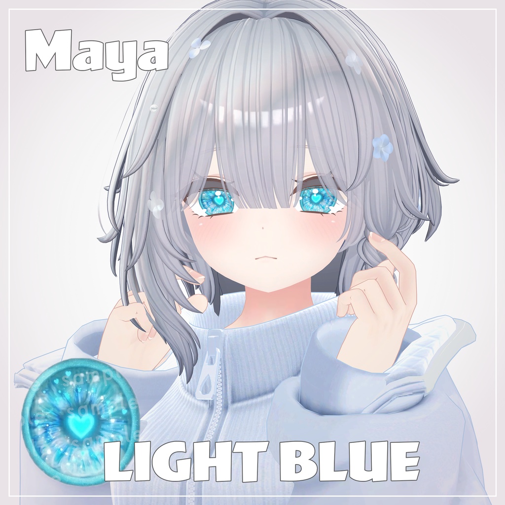 【SALE中】MAJI LOVE EYE Texture【8アバター対応】