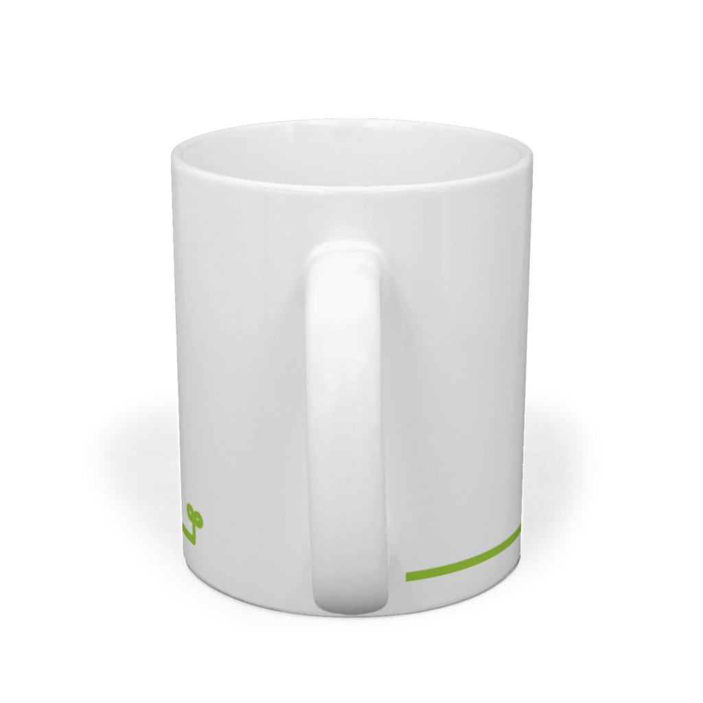 草のマグカップ