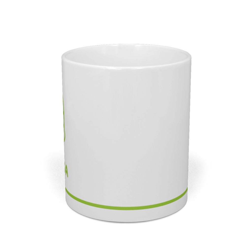 草のマグカップ