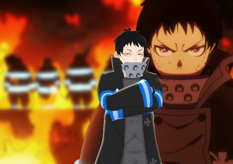 Shinra Fire Force Avatar Model - xxironheadxx - BOOTH