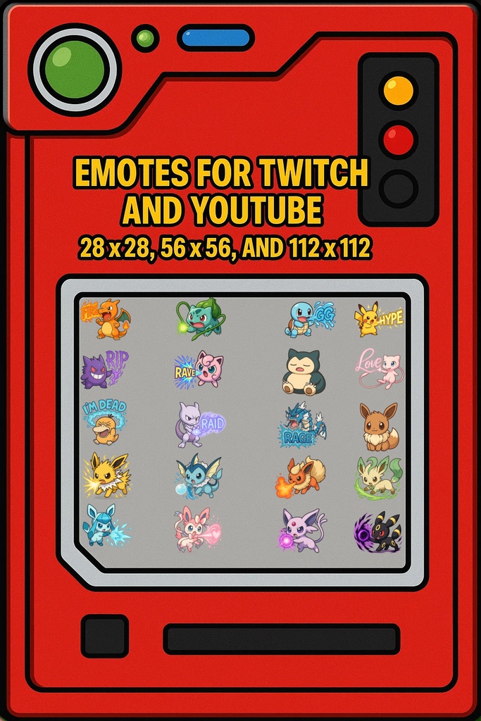 20 Pokémon Emotes