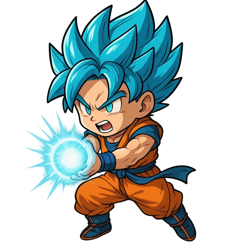 20 Goku Saiyan Pride Emote Pack With 20 Badges