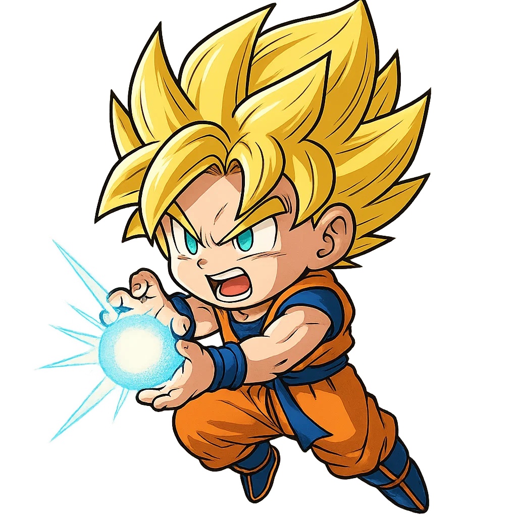 20 Goku Saiyan Pride Emote Pack With 20 Badges