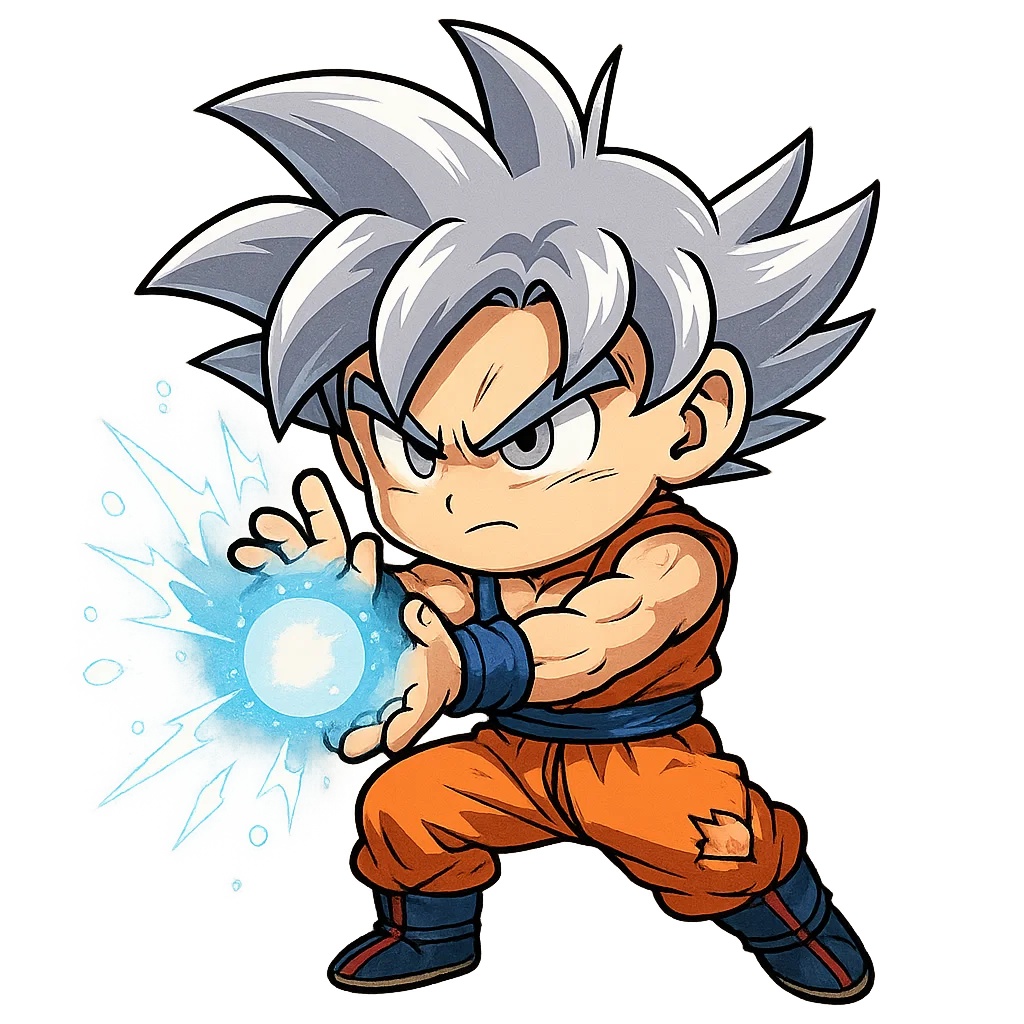 20 Goku Saiyan Pride Emote Pack With 20 Badges