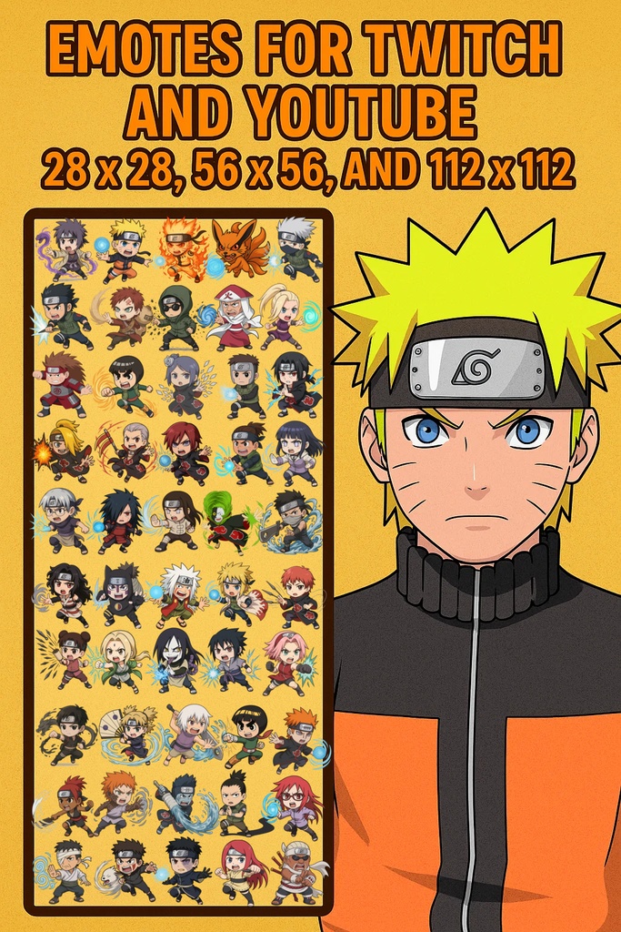 50 Naruto Emotes