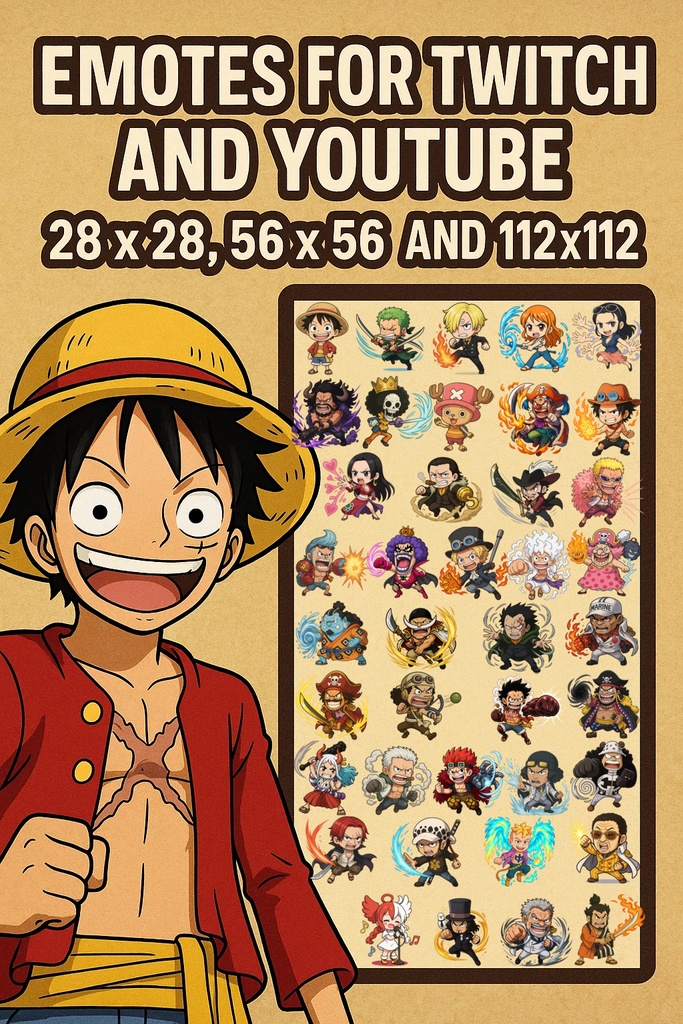40 One Piece Emotes