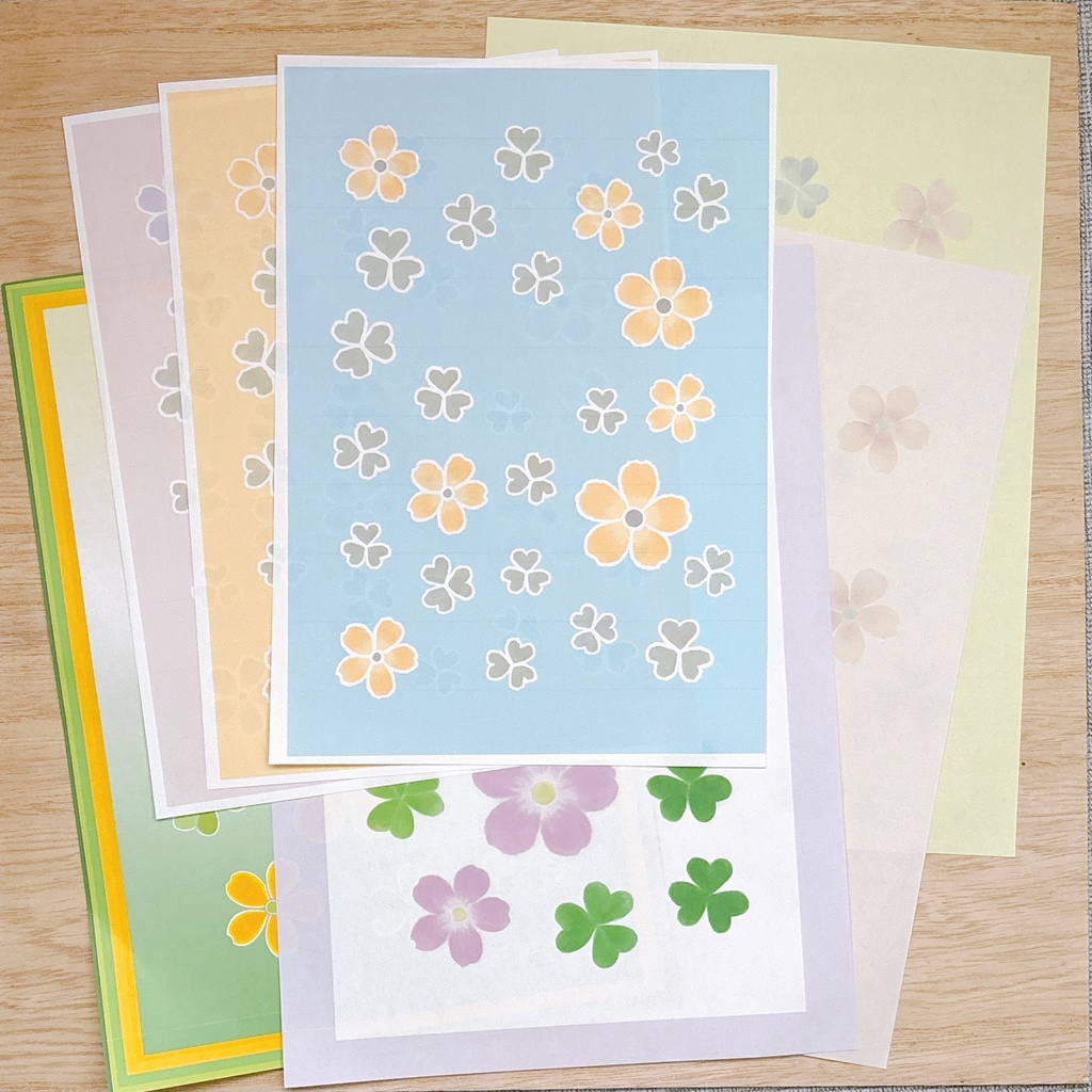 カタバミのデザインペーパー