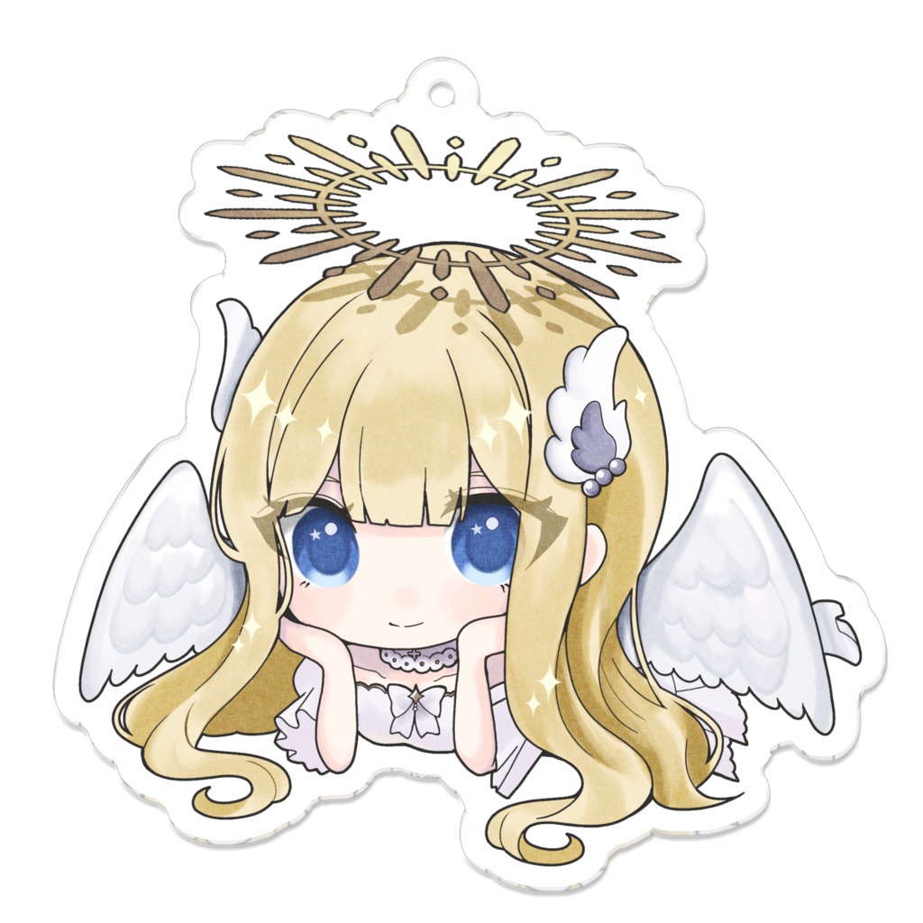 寝そべり天使アクキー