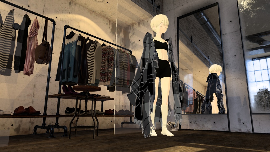 3Dモデル「ビッグショール」【VRChat向け】(Grus)