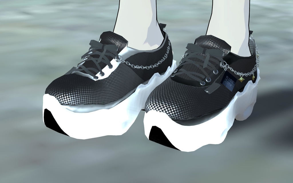 【無料配布】monochrome sneaker (for Grus)