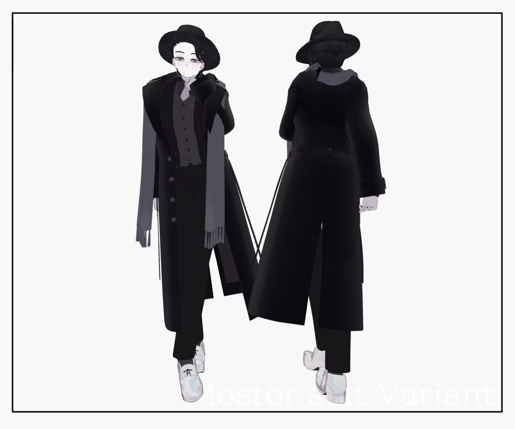 【#Mostro3D】追加衣装「スーツ」