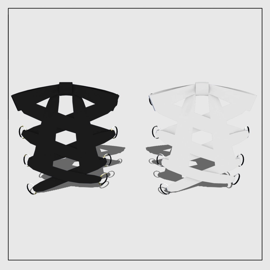 【6アバター対応】ハンドコルセットピアス