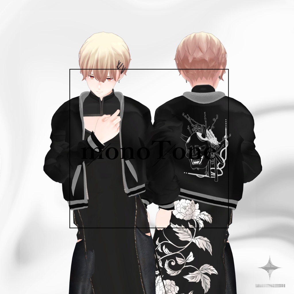 【水瀬/碼希/瀬羽/杏里対応】メンズチャイナドレス