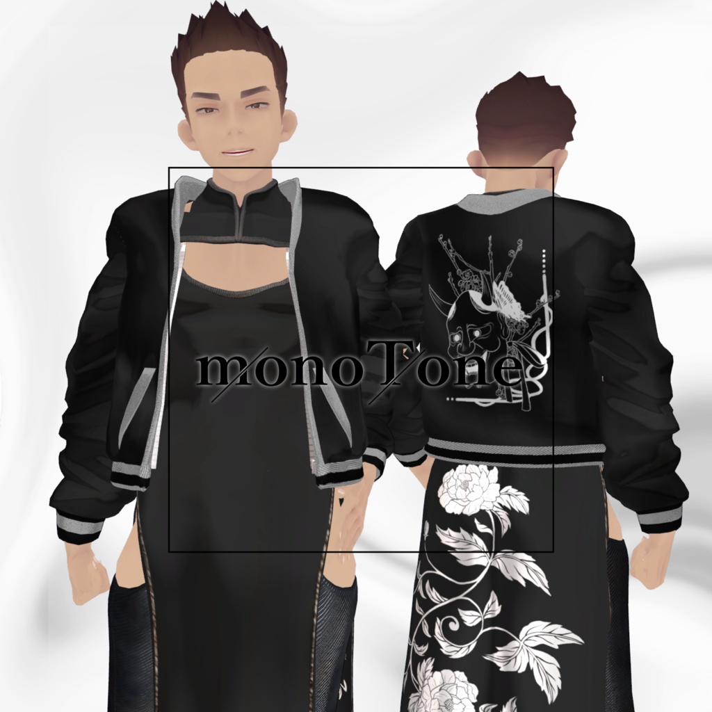 【水瀬/碼希/瀬羽/杏里対応】メンズチャイナドレス