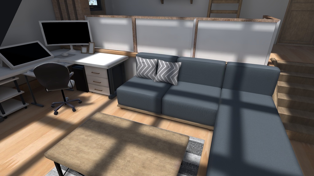 【VRC向けワールド】「Room Tiny Attic」