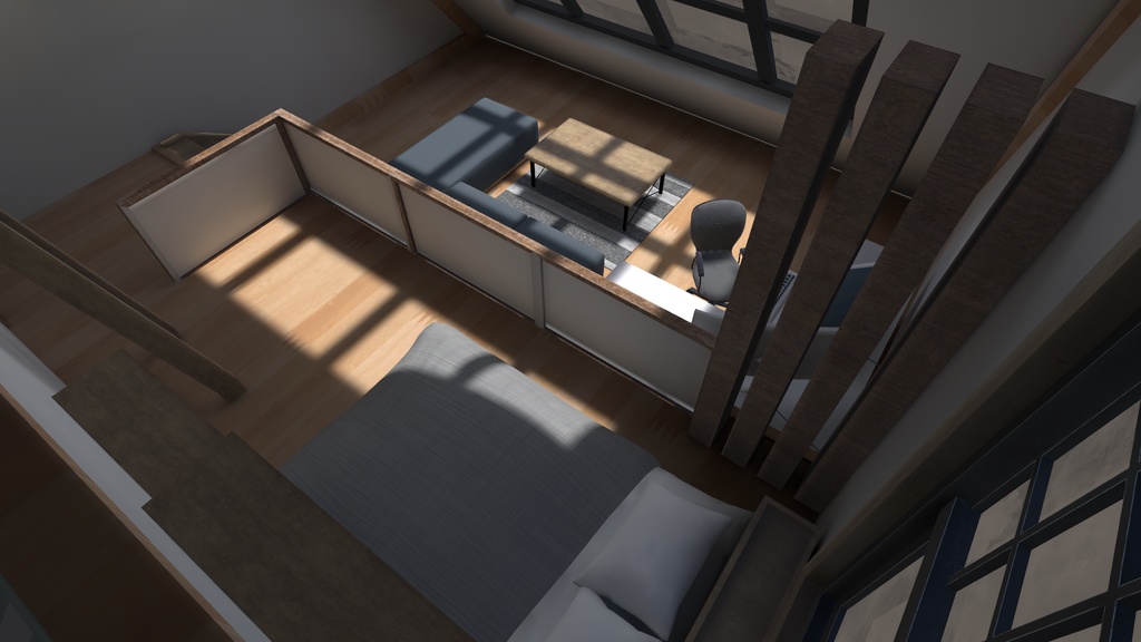 【VRC向けワールド】「Room Tiny Attic」