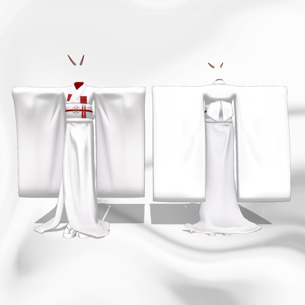 【森羅/Lapwing/龍のヨルちゃん/水瀬対応】白無垢