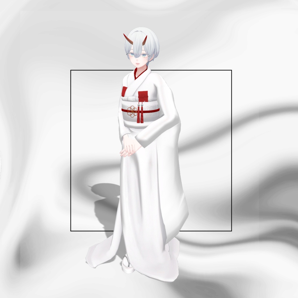 【森羅/Lapwing/龍のヨルちゃん/水瀬対応】白無垢