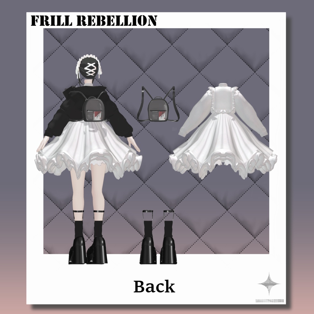11アバター対応+首すげ替え用素体つき「FrillRebellion」【桔梗/Lapwing/ライム/マヌカ/瑞希/萌/セレスティア/森羅/龍のヨルちゃん/ゾメちゃん/イェギ、ユリウス対応】