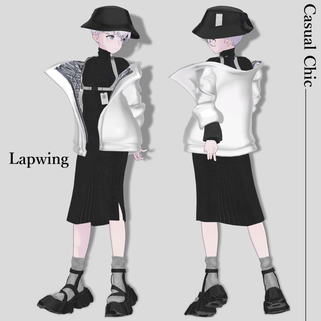4アバター対応+素体つき「Casual Chic」【Artemis/Lapwing/森羅/桔梗/ビナア対応】