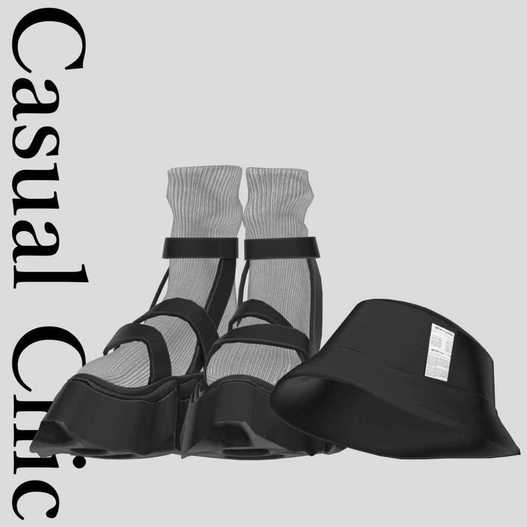 4アバター対応+素体つき「Casual Chic」【Artemis/Lapwing/森羅/桔梗/ビナア対応】