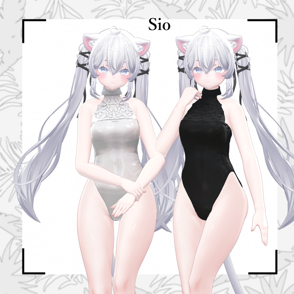 5アバター対応「One-piece&Swimwear」【森羅/マヌカ/セレスティア/Sio/桔梗対応】