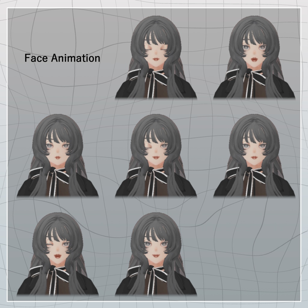 【無料】オリジナル3Dモデル「Diva」