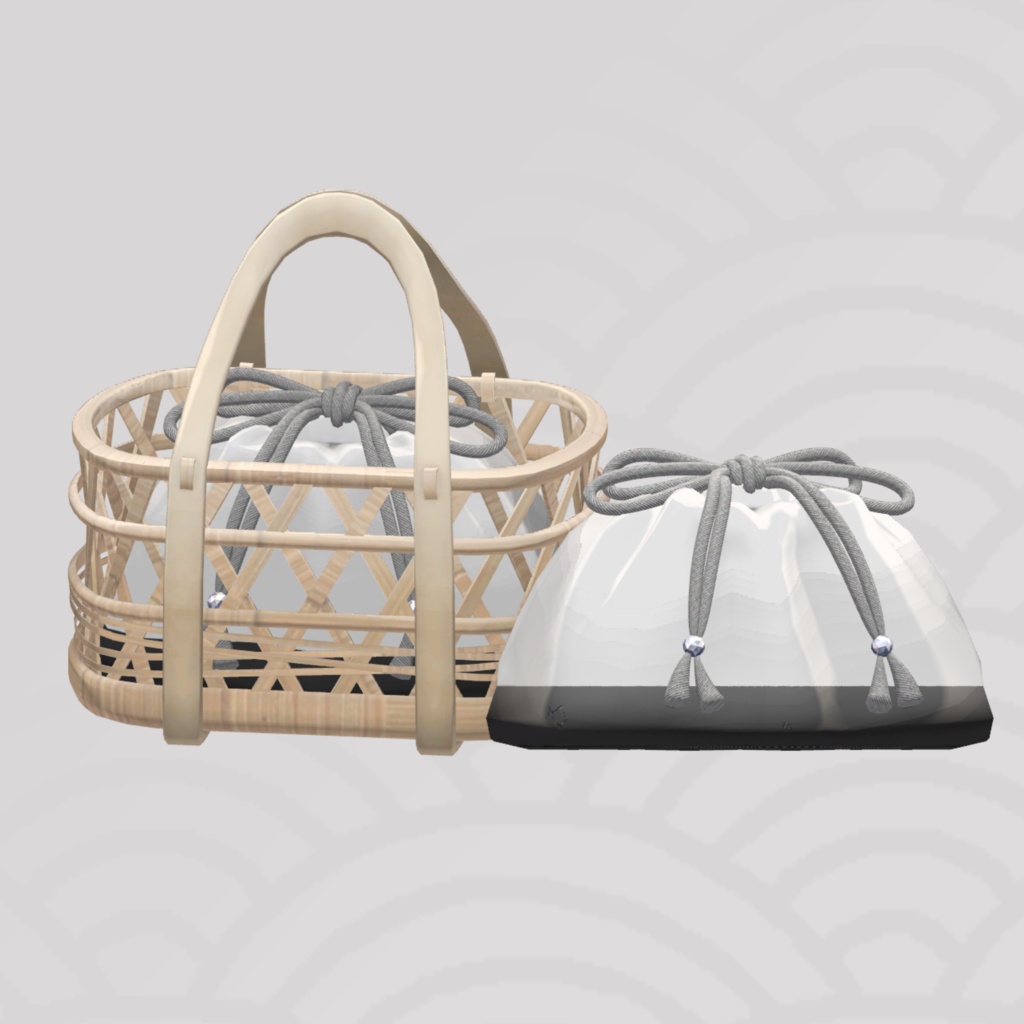 6アバター対応「浴衣 白鷺」【ヘルべチカ/マヌカ/森羅/桔梗/Sio/NORANEKOSEVEN対応】