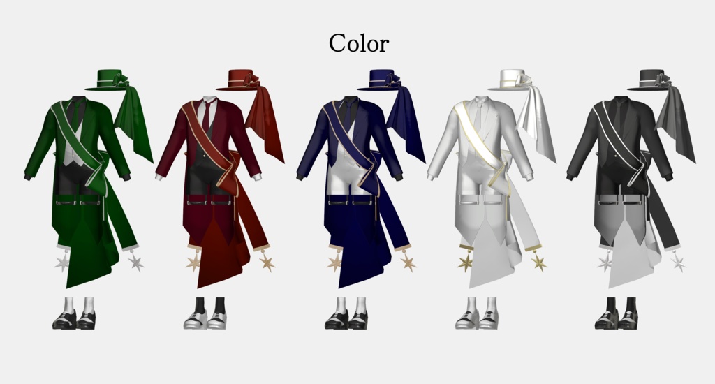 くうた、PlusHead対応「少年アイドル衣装」