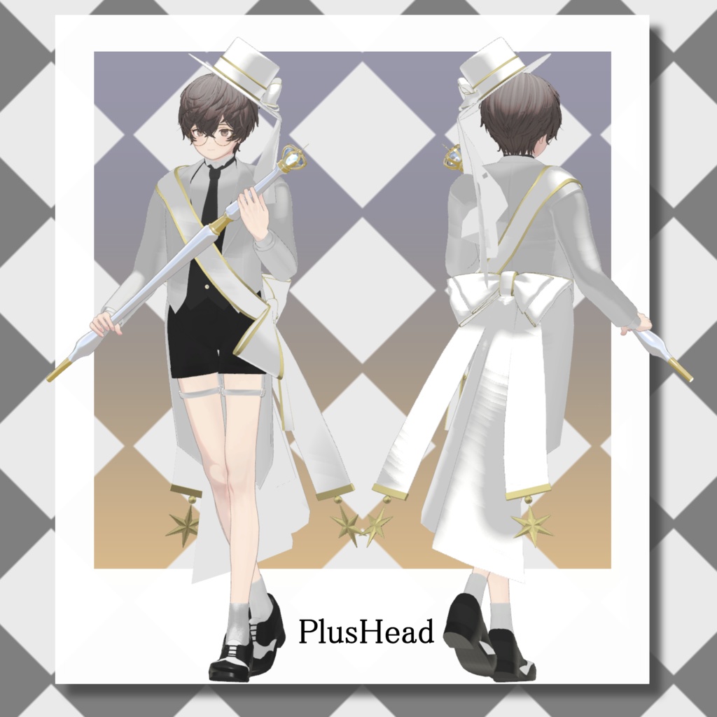 くうた、PlusHead対応「少年アイドル衣装」