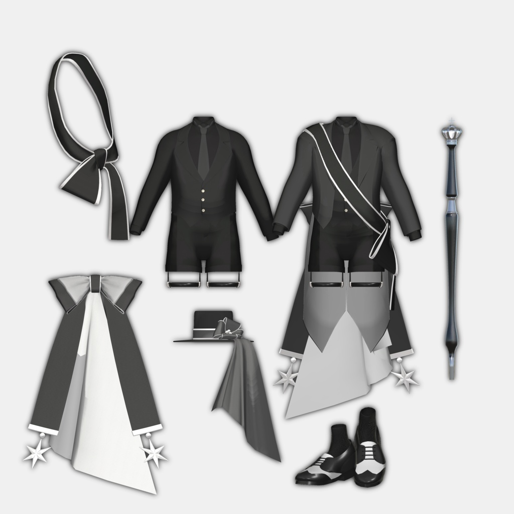 くうた、PlusHead対応「少年アイドル衣装」