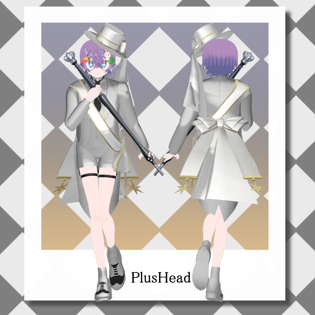 くうた、PlusHead対応「少年アイドル衣装」