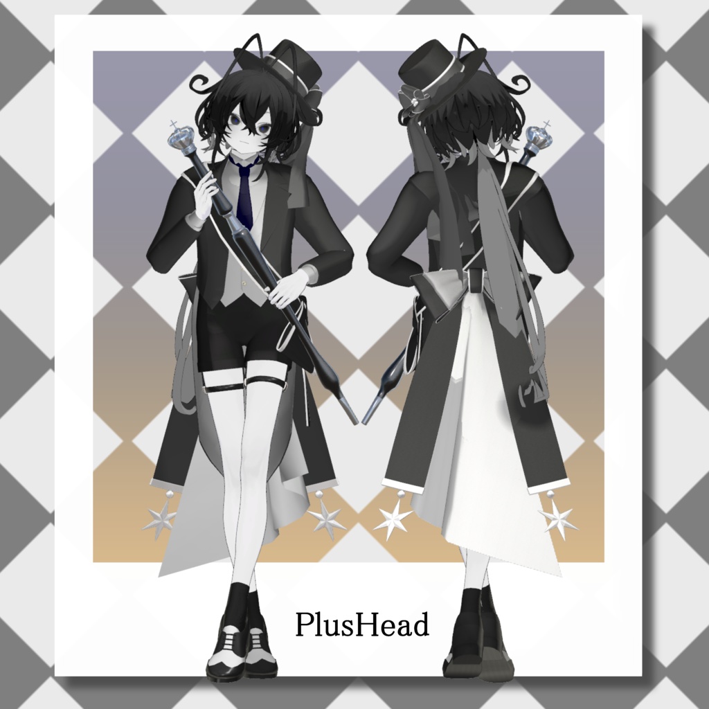 くうた、PlusHead対応「少年アイドル衣装」